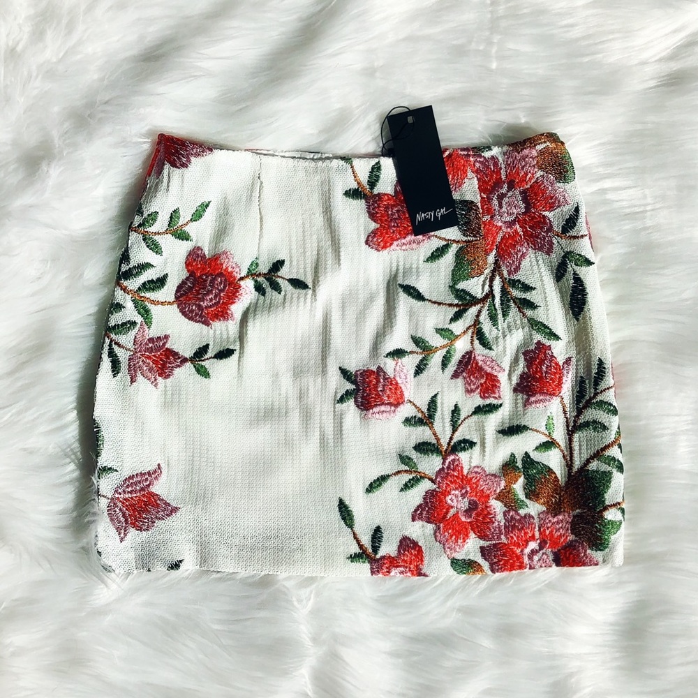 nasty gal mini skirt